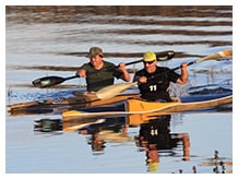 Canoeing in Oudtshoorn - De Zeekoe Guest Farm