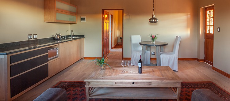 Open Plan Kitchen at De Zeekoe Guest House