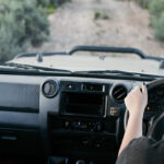 Guide driving around Wildehondekloof Private Game Reserve
