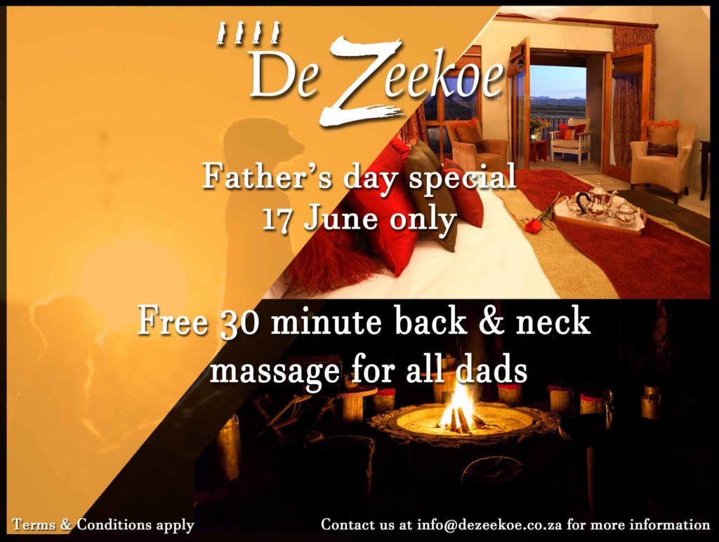 Fathers Day Accommodtion Specials