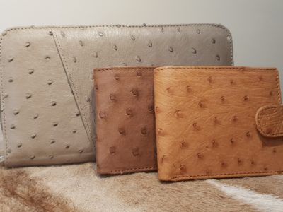 Ostrich Leather Purses Karoo