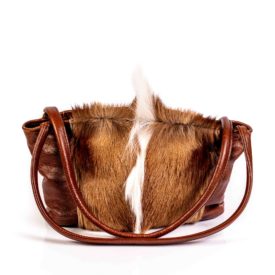 Leather hide handbags