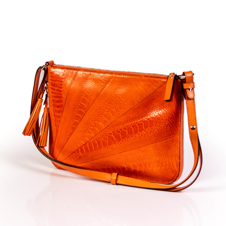 crocodile-leather-bag-orange