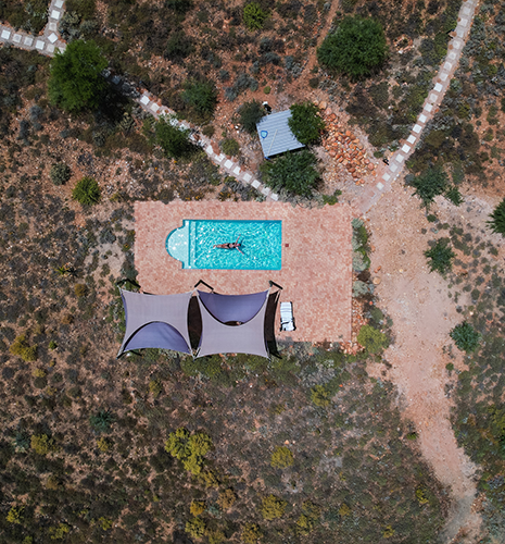 stone-cottage-pool-ariel-view